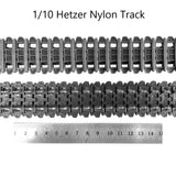 Nylon Tracks for Hooben 1/10 RC Tank: Tiger/T3476/T3485/Hetzer/Panzer III/Leopard/M4A3E8