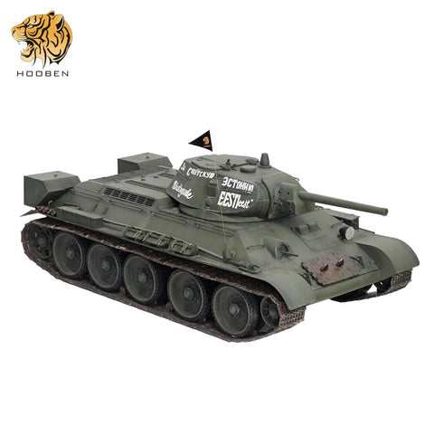 Hooben 1/10 T-34/76 Soviet Medium Tank No.112 Factory Krasnoe Sormovo Late Production World War II RTR No.6739