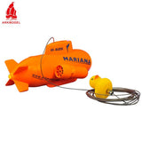 Partially Damaged: Mini Underwater Drone HD FPV Camera Mariana RC Submarine No.7627-In stock in US and Germany