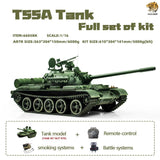 Hooben 1/16 RC TANK T55A RUSSIAN MEDIUM TANK KIT No.6602