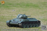 Hooben 1/10 T-34/76 Soviet Medium Tank No.112 Factory Krasnoe Sormovo Late Production World War II RTR No.6739