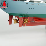 Arkmodel 1/200 XiangYangHong 10 Scientific Oceanographic Research Plan Ship Model Kit B7587K