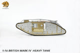 Hooben 1/16 WWI British Mark IV (Male) Heavy RC Metal Tank Kit No. 6676