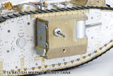 Hooben 1/16 WWI British Mark IV (Male) Heavy RC Metal Tank Kit No. 6676