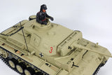 Hooben 1/10 Sd.Kfz.141 Panzer III Ausf. J. RC Tank WWII Medium Tank RTR Version No. 6735