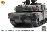 Hooben 1/16 American M1A2 Abrams Main Battle Tank 6601F