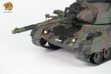 Hooben 1/16 Leopard 1A5 MBT Main Battle Tank RC Tank RTR Green/Camouflage Version 6647F