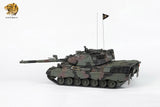 Hooben 1/16 Leopard 1A5 MBT Main Battle Tank RC Tank RTR Green/Camouflage Version 6647F