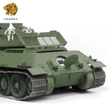 Hooben 1/10 T-34/76 Soviet Medium Tank(Mod. 1942 Hexagonal Turret Soft Edge) RTR No.6777