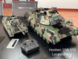 Hooben 1/10 Leopard 1A5 Main Battle Tank RC Tank RTR Camouflage