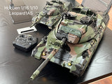 Hooben 1/10 Leopard 1A5 Main Battle Tank RC Tank RTR Camouflage