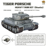 Hooben 1/16 German Tiger P Tiger Porsche VK 4501 RC Tank Model No.6604