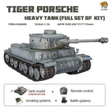 Hooben 1/16 German Tiger P Tiger Porsche VK 4501 RC Tank Model No.6604