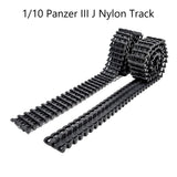 Nylon Tracks for Hooben 1/10 RC Tank: Tiger/T3476/T3485/Hetzer/Panzer III/Leopard/M4A3E8
