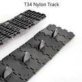 Nylon Tracks for Hooben 1/10 RC Tank: Tiger/T3476/T3485/Hetzer/Panzer III/Leopard/M4A3E8