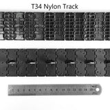 Nylon Tracks for Hooben 1/10 RC Tank: Tiger/T3476/T3485/Hetzer/Panzer III/Leopard/M4A3E8