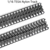 Nylon Tracks for Hooben 1/16 RC Tank: T55A/Elephant/Hetzer/Leopard 1A5/M1A2/Merkava